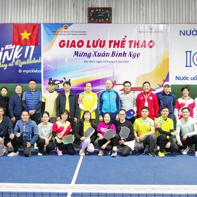 Giao hữu thể thao cùng Trung tâm Giáo dục Quốc phòng và An Ninh, Trường ĐH Thể dục thể thao Bắc Ninh